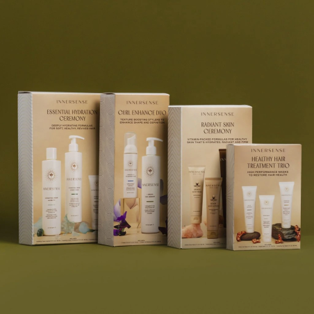 INNERSENSE Healthy Hair Treatment Trio: set masek pro zdravé vlasy.