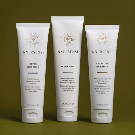 INNERSENSE Healthy Hair Treatment Trio: set masek pro zdravé vlasy.