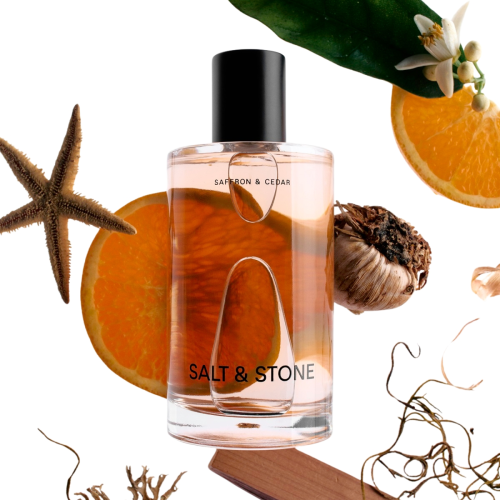 SALT & STONE Body Mist Saffron & Cedar