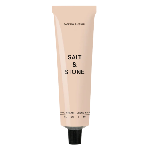 Salt & Stone Saffron & Cedar – přírodní krém na ruce s cedrem a šafrán