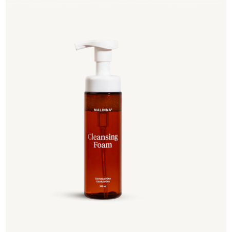 MALINNA Cleansing Foam - čisticí pěna na pleť, bez sulfátů a parabenů