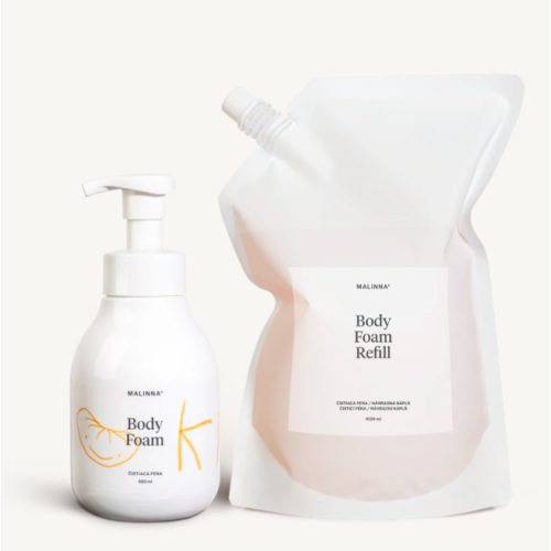 MALINNA° Kids Body Foam – přírodní čisticí pěna pro děti