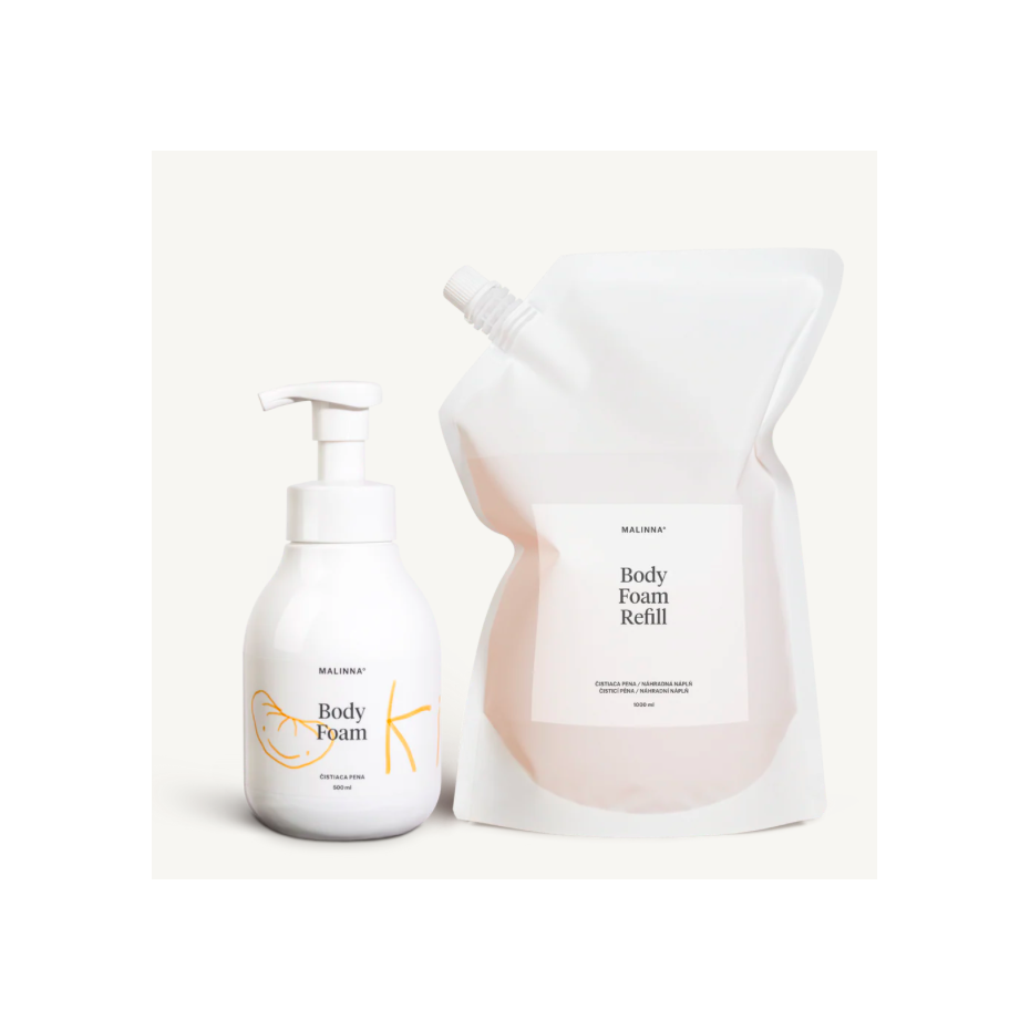 MALINNA° Kids Body Foam – přírodní čisticí pěna pro děti